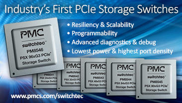 PMC Switchtec PSX PCIe Storage Switches. (Graphic: Business Wire) 