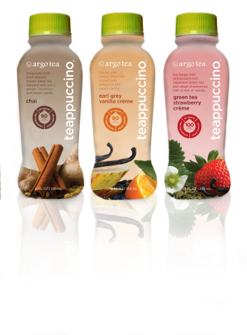 Argo Tea is launching new Teappuccino(R) tea-based dairy beverages in select leading retailers this fall that meet consumer demand for healthy drinks with real ingredients. (Photo: Business Wire)