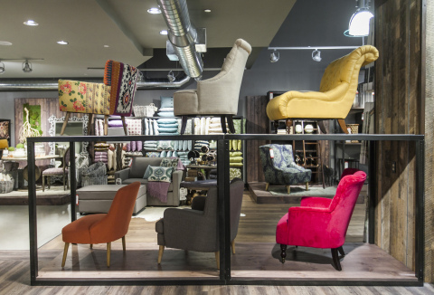 Living Furniture in the new Cost Plus World Market Chelsea New York Store (Photo: Business Wire)