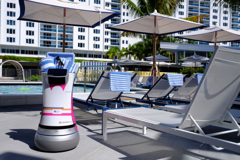 Botlr Reports for Duty at Aloft South Beach for Summer Stint (Photo: Business Wire)