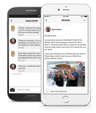 A single tool for employee messaging & engagement (Photo: Business Wire)