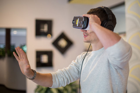 Regis University Creates Remote Campus Tours with Primacy's Virtual Reality Experience (Photo: Business Wire)