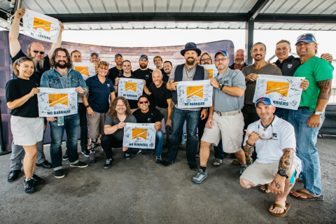 Wells Fargo and Zac Brown Band team up to promote Warriors to Summits and the wounded veterans the program is helping live a life of purpose. (Photo: Business Wire)