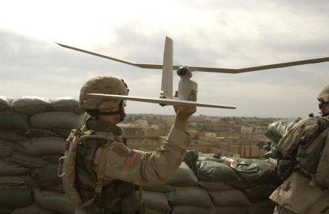 AeroVironment's RQ-11B Raven Small Unmanned Aircraft Systems (UAS) (Photo: Business Wire)