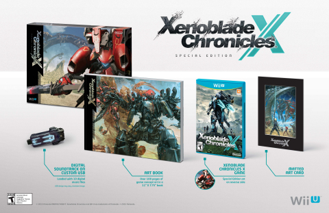 Unique to North America, this Xenoblade Chronicles X Special Edition is now available for pre-order at select retailers nationwide. (Photo: Business Wire)