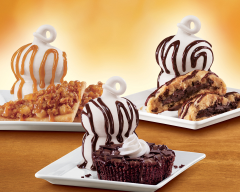 Say hello to DQ Bakes!(TM) the DQ(R) system's new line of innovative hot desserts, sandwiches and snack melts. DQ Bakes!(TM) is the largest product launch to roll out in the brand's 75-year history. (Photo: Business Wire)