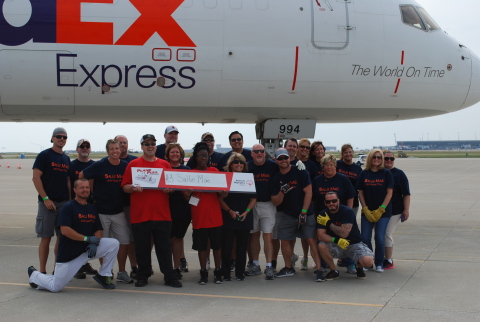 Team Sallie Mae raised more than $11,000 for Special Olympics Indiana in the 2015 Plane Pull® Challenge. (Photo: Business Wire)