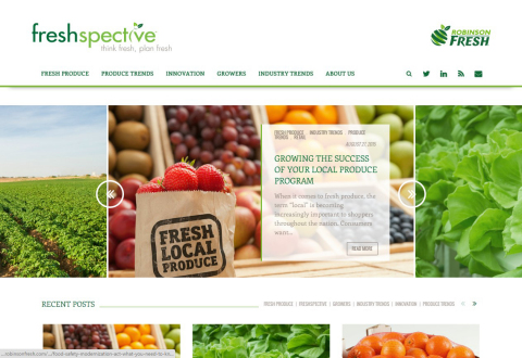 Robinson Fresh introduces industry blog, Freshspective. (Graphic: Robinson Fresh)