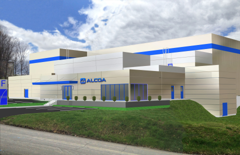 Lightweight metals leader Alcoa is expanding its R&D center in Pennsylvania (rendering of additive manufacturing facility shown here) to accelerate the development of advanced 3D-printing materials and processes.