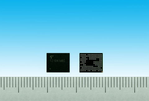 Toshiba: a new application processor "TZ1041MBG" for IoT applications. (Photo: Business Wire)