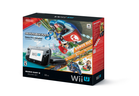 A new ongoing configuration of the Wii U console that includes a pre-installed version of the Mario Kart 8 game as well as a Nintendo eShop download card for the two Mario Kart 8 DLC packs is now on sale in retail stores across the country. (Photo: Business Wire)