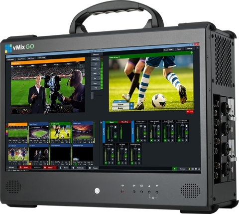 vMix Go Portable Live Production Studio solution (Photo: Business Wire