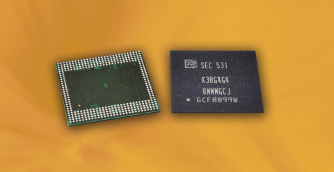 First 12Gb LPDDR4 – Samsung Opens Door for 6GB Mobile DRAM (Photo: Business Wire)