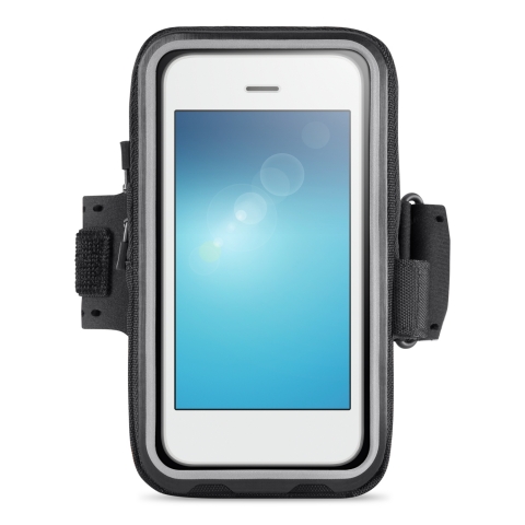 Lightweight and comfortable, the Storage Plus Armband comes in two convenient sizes for phones from 5” to 5.5”. (Photo: Business Wire) 