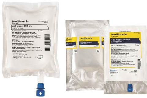 The anti-infective Moxifloxacin Injection 400 mg per 250 mL is now available in the U.S. from Fresenius Kabi. A first-to-market alternative for this injectable drug, Moxifloxacin is available in Fresenius Kabi's proprietary Freeflex(R) bag. (Photo: Business Wire)
