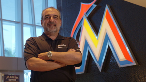 David Enriquez, Senior Director of IT, Miami Marlins (Photo: Business Wire)