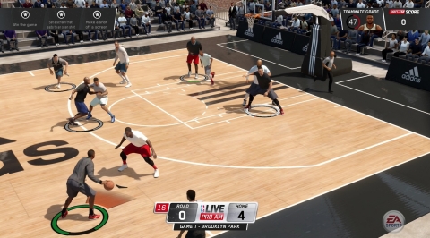 NBA LIVE 16 DEMO TIPS OFF (Photo: Business Wire) 