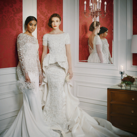 The Marchesa Bridal Capsule Collection exclusively designed for St. Regis Hotels & Resorts (Photo: Business Wire)