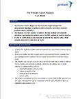 Prostate Cancer Registry Backgrounder (Document: Business Wire)