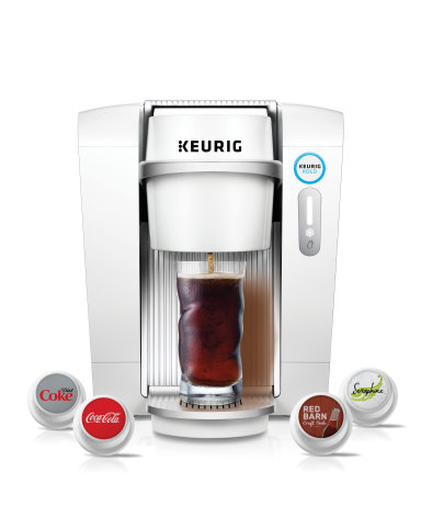 Keurig® KOLD™ – the first personal cold beverage system that offers a wide variety of consumers’ favorite beverages like Coca-Cola®, Diet Coke®, Dr Pepper® and Canada Dry®, plus new discoveries, fresh-made at home, at the push of a button. (Photo: Business Wire)