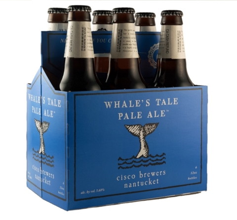 Partnership with CBA brings more Cisco Brewers beers like Whale's Tale Pale Ale to New England craft beer lovers. (Photo: Business Wire)