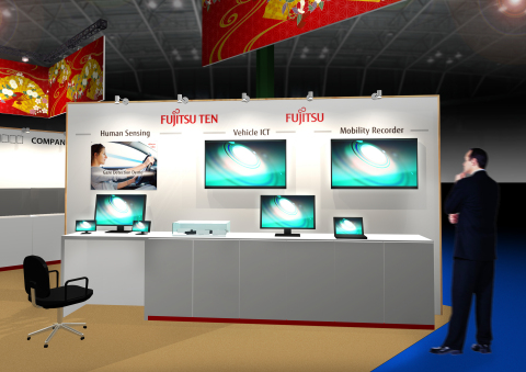 Representation of the Fujitsu Group booth (Photo: Business Wire)