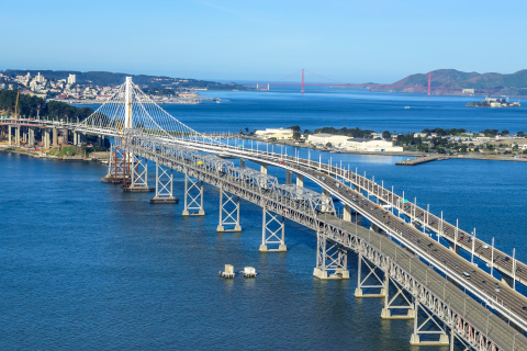 San Francisco-Oakland Bay Bridge New East Span. (Photo Credit: Sam Burbank Photography)