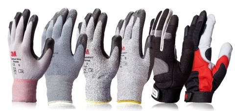 3M adds three new options for a full lineup of six workplace safety gloves designed for increased protection and dexterity in a variety of applications and environments. Photo credit: 3M