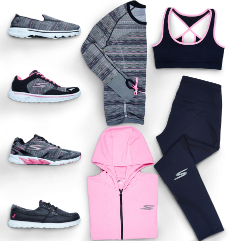 Skechers Performance Breast Cancer Awareness Collection. (Photo: Business Wire)