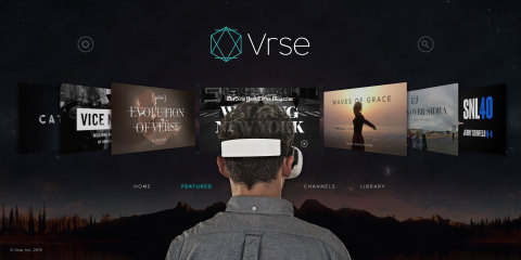 Vrse VR Interface (Graphic: Business Wire)