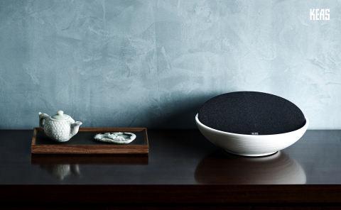 KEAS launched Bluetooth speaker MOV1. It is the world's only premium ceramic Bluetooth speaker crafted in the Korean ceramic tradition. (Photo: Business Wire)
