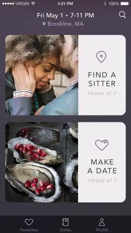 Date Night by Care.com App (Graphic: Business Wire)