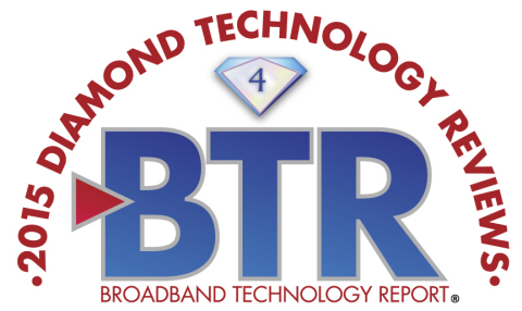 Broadband Technology Report Awards 4 Diamonds to Alianza's Hosted NFV VoIP Solution (Graphic: Business Wire)
