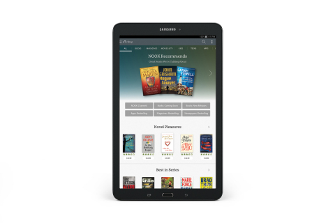 In conjunction with Samsung Electronics America, Barnes & Noble today introduced the new 9.6-inch Samsung Galaxy Tab E NOOK. (Photo: Business Wire)