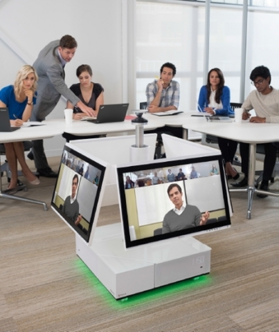 Polycom RealPresence Centro is the industry's first solution purpose-built to put people at the center of collaboration. (Photo: Business Wire)