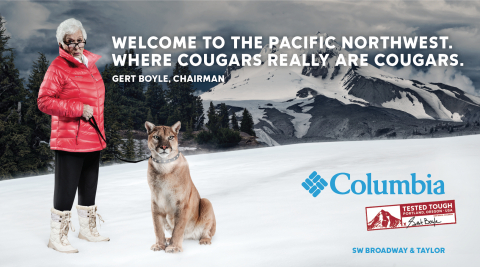 Columbia Sportswear launches new "Tested Tough" advertising campaign (Photo: Business Wire)