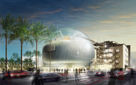 The Academy Museum of Motion Pictures is being built in the heart of Los Angeles. (Photo: Business Wire)