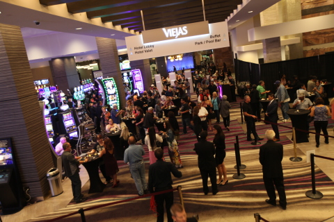 VIP guests at Viejas Casino's new expanded slot floor preview opening! (Photo: Business Wire)