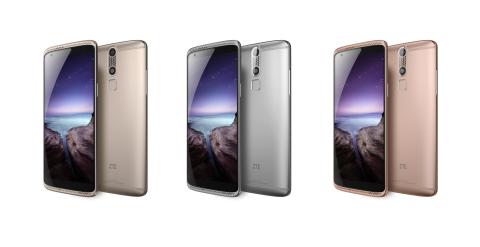 ZTE AXON mini available in three color options - Ion Gold, Chromium Silver and Rose Gold (Photo: Business Wire)