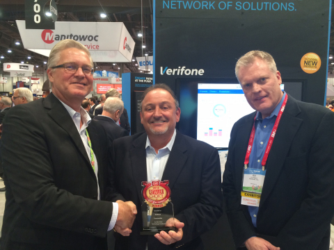 Verifone Commander Site Controller Voted CSP’s 2015 Best New Product Winner (Photo: Business Wire)