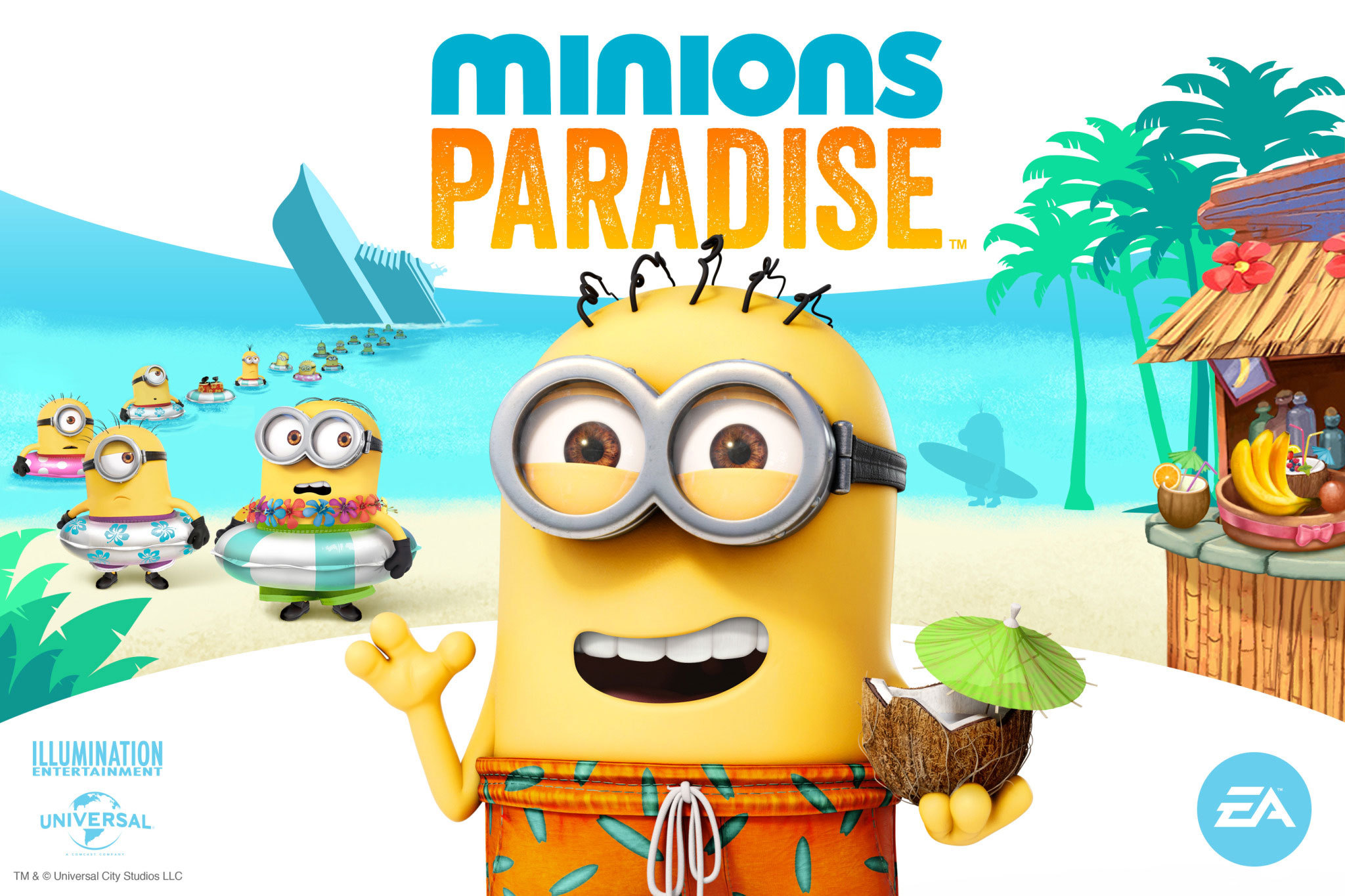 Party with the Minions in Minions Paradise, an All New Game Available Now  on Mobile | Business Wire