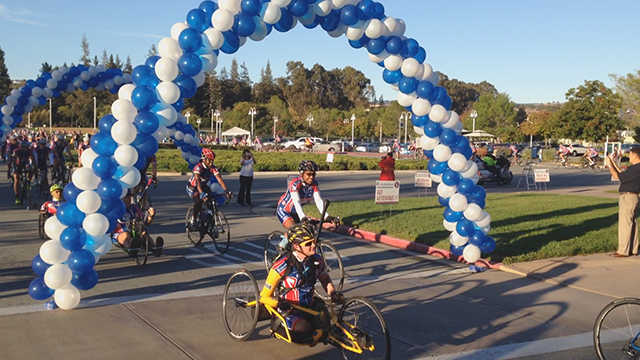 More than 200 injured veterans and their supporters will set off on Sunday, Oct. 18, on the UnitedHealthcare Ride 2 Recovery California Challenge, a seven-day, 516-mile bicycle ride from the VA Palo Alto Health Care System - the birthplace of Ride 2 Recovery - to the VA West Los Angeles Medical Center (Video: Espe Greenwood).