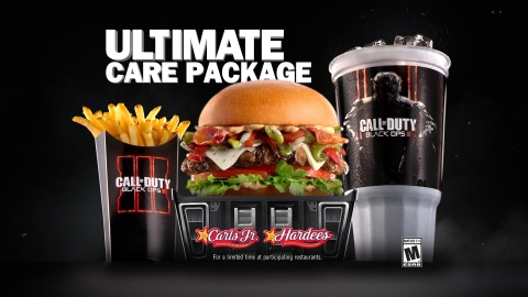 The Carl's Jr. and Hardee's 'Ultimate Care Package' combo meal (Photo: Business Wire)