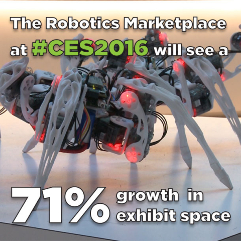 画像 2016年CESで紹介されるロボット工学（画像：ビジネスワイヤ)