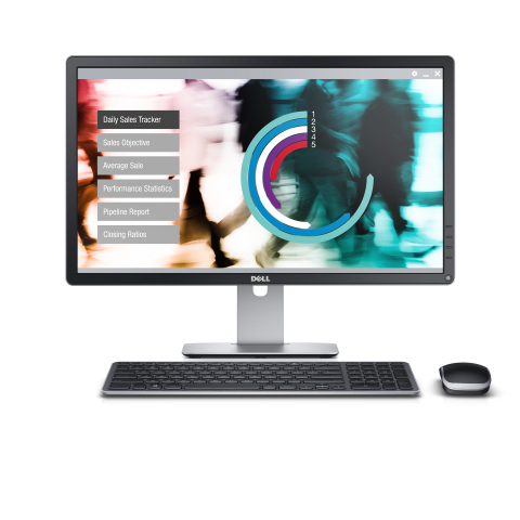 Dell Wyse 5050 AIO zero client (Photo: Business Wire)