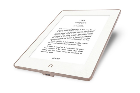 NOOK GlowLight Plus™ is Beautifully Designed, Lightweight and Ready for Reading in Low Light or Bright Sun (Photo: Business Wire)