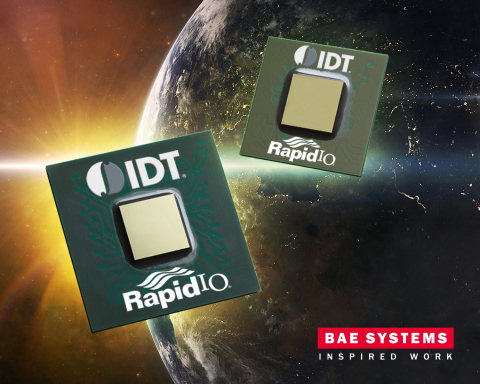 BAE Systems and IDT Develop New Space-Grade Chip to Speed and Increase Data Movement in Space (Graphic: Business Wire)