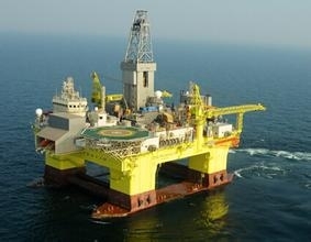 BT 4000 semi-submersible drilling Platform. Courtesy of Dalian Shipbuilding Co