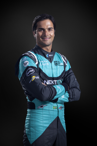 The first Formula E champion, Nelson Piquet Jr, Brazilian driver from NEXTEV TCR (Photo: Business Wire)