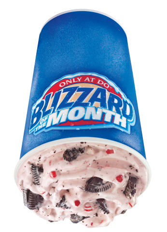 The Dairy Queen® System Debuts the New Candy Cane OREO® Blizzard® Treat to Kick-Off the Holiday Season Limited-time Blizzard Treat to debut on October 26. (Photo: Business Wire)
